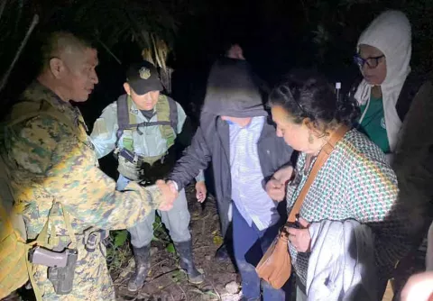 Colombianos fueron rescatados en senderos del parque Soberanía