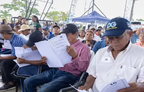 Anati y ACP entregan más de 150 títulos de propiedad en la cuenca de Río Indio