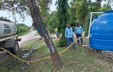 Inicia fase clave de desinfección para restablecer consumo de agua en Azuero