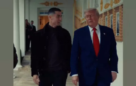 Georgina Rodríguez publica vídeos con Cristiano antes de ver a Trump