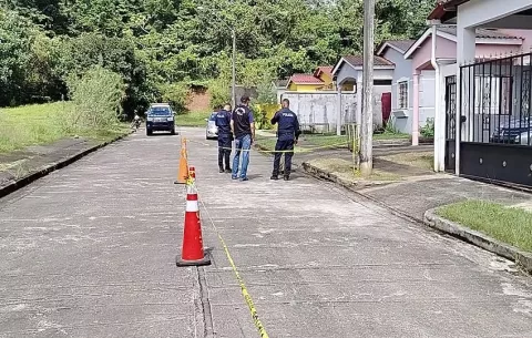 Un herido de bala en confuso incidente en Panamá Oeste