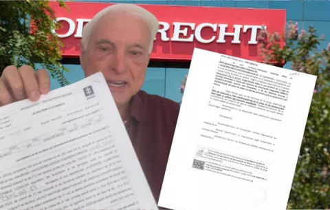Martinelli muestra notificación para audiencia de Odebrecht y advierte que 'hay gato encerrado'