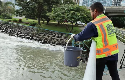 Autoridades atienden denuncia ambiental sobre el río Matasnillo