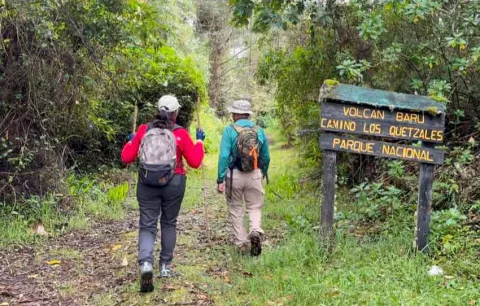 Ya se puede ingresar al Sendero Los Quetzales 
