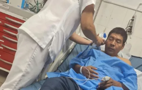 Hospitalizan al dirigente Toribio García, tras sufrir fuerte dolor en el pecho
