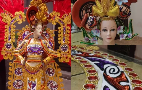 Traje nacional de Panamá para Miss Universo 2025