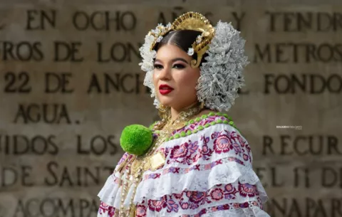 Yaneth Marín: 'Me visto como me da la gana' y luce pollera
