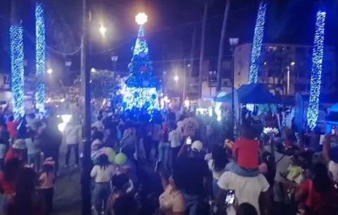 La Navidad llegó a Colón por la alcaldía y Cobre Panamá