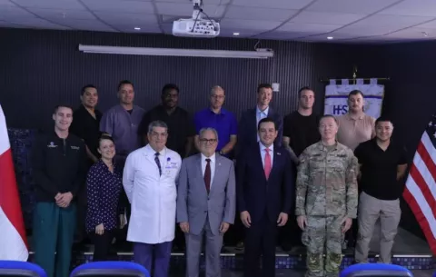  Equipo médico del Comando Sur reforzará la atención hospitalaria