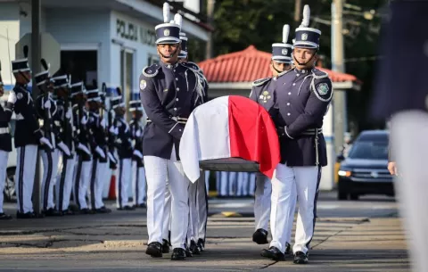 Rinden homenaje póstumo al capitán José Isaza Melo, caído en cumplimiento del deber