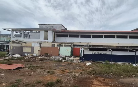 Pese a cambios sigue la construcción del nuevo colegio Manuel María Tejada Roca 