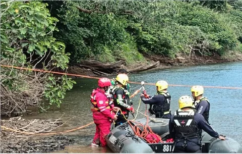 Tristeza: Localizan sin vida al menor de 13 años desaparecido en el río Santa María
