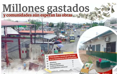 Unas 20 obras dejaron a la deriva gestiones pasadas