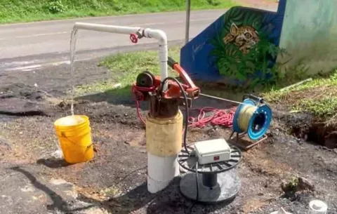 Con dos pozos subterráneos resuelven déficit de agua potable a 400 familias