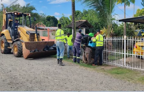 Aplican plan de contingencia para recolección de basura en La Chorrera