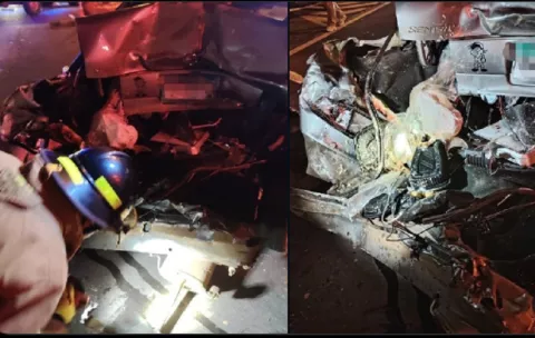 Colisión múltiple en Chiriquí deja ocho personas lesionados, tres de ellos menores de edad