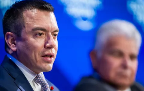 Presidente de Ecuador confirma viaje a Panamá para participar en Foro Económico de CAF