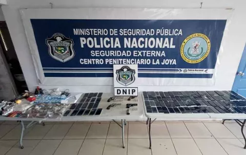 En La Joya decomisan armas de fuego, droga y equipo tecnológico