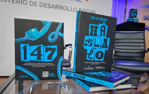 'Háblalo', libro que complementa la orientación y atención de la línea 147