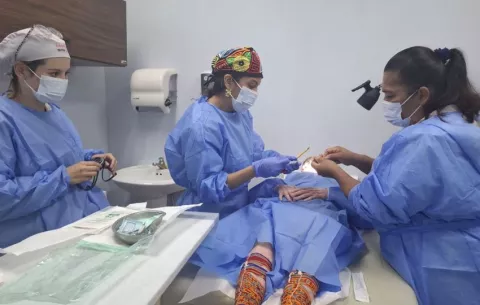 Hospital de la 24 de Diciembre reduce tiempos de espera en biopsias con nueva tecnología