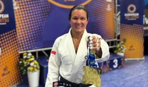 Jennisín Rosanía se gana el oro en Europa