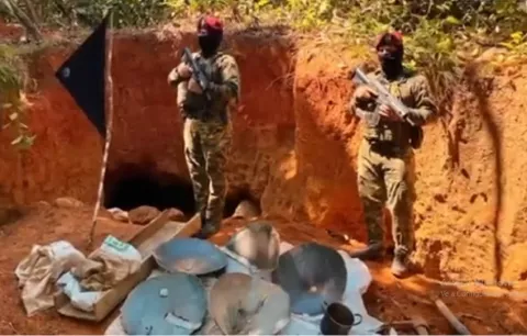 Senafront desarticula campamento de minería ilegal en Chepo