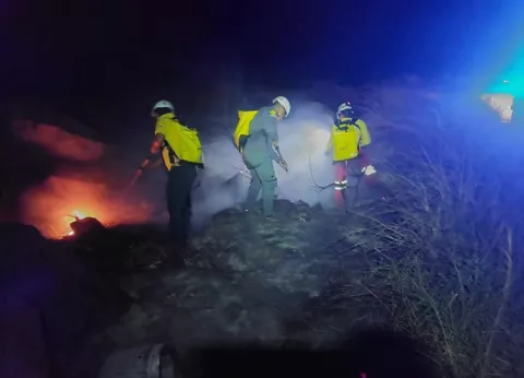 Investigan incendio en Paso Ancho, área protegida del Parque Nacional Volcán Barú