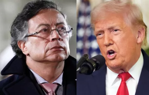 Petro y Trump dialogan por primera vez tras las últimas amenazas de EE.UU. a Colombia