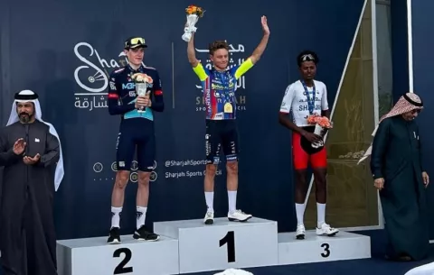 Con la Rali Envolve, Matteo Fabbro ganó en la etapa reina del Tour Sharjah 