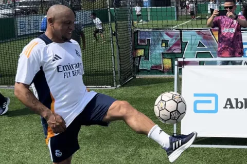 Roberto Carlos fue sometido a una angioplastia coronaria tras un examen de rutina