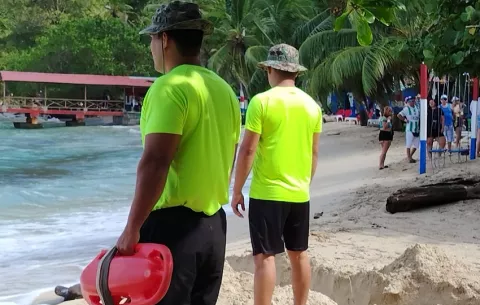 Senafront refuerza su presencia en las playas y comunidades de Guna Yala