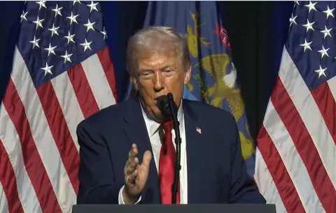 Donald Trump afirma que Estados Unidos 'no necesita' productos fabricados en México ni en Canadá