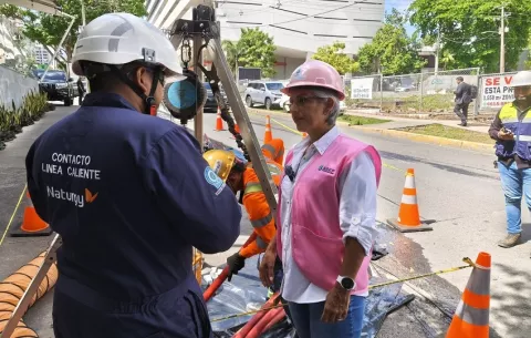 Soterramiento eléctrico en Obarrio avanza; estaría listo en 2027