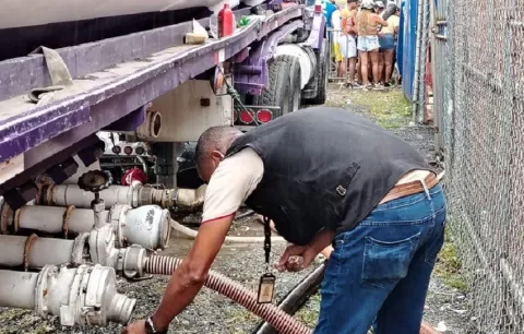 Inspección sanitaria en Gatuncillo Norte y comunidad del 20 durante último día de carnaval