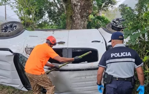 Tragedia vial en El Valle de Antón deja un muerto y cuatro lesionados