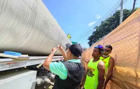 Inspectores vigilan cloración del agua y puestos de comida en carnavales de la Transístmica en Colón