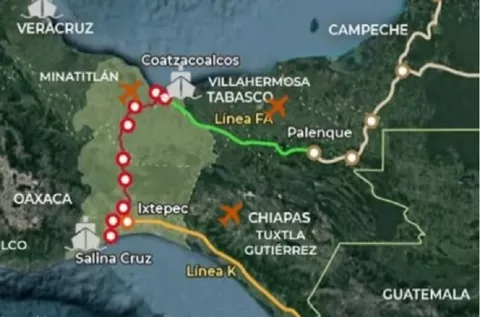Istmo de Tehuantepec rivaliza con proyectos del Canal de Panamá