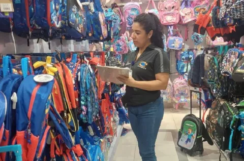 Acodeco va con todo a verificar compra y venta de artículos escolares