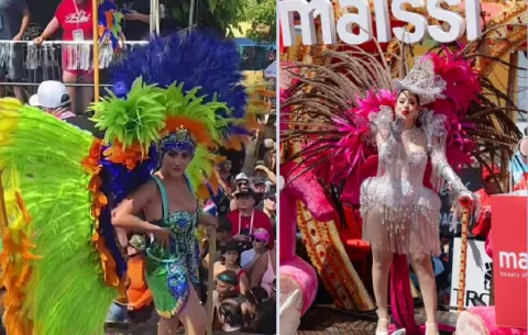 Sasha Nikita y Jacky Guzmán se lucen en las Tunas de Calle Abajo y Calle Arriba de Las Tablas 