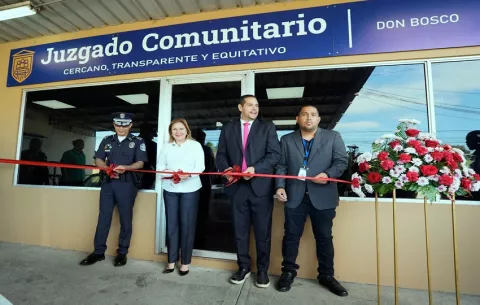 Don Bosco cuenta con nuevo Juzgado Comunitario