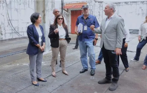 Magistrados de la CSJ visitan Colón para conocer las necesidades de los despachos judiciales