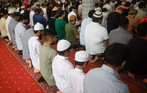 El Ramadán en Panamá, una festividad en el interior de la mesquita