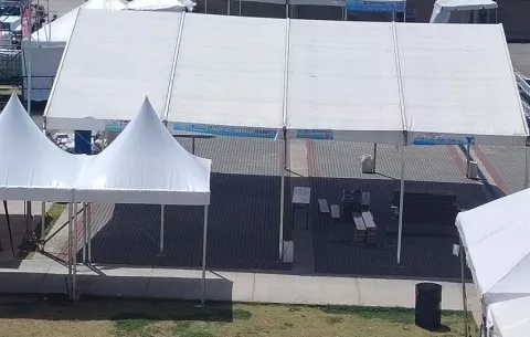 Todo está listo para el evento Sabores de Colón