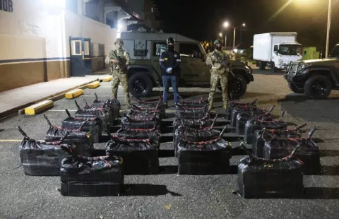  Duro golpe al narco, incautan 1,777 paquetes de presunta droga que iba para el Reino Unido