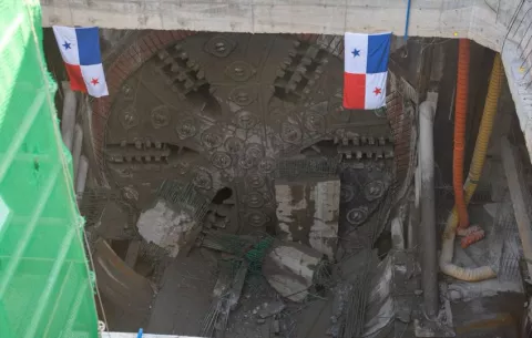 Tuneladora Panamá completa primer tramo del túnel de la Línea 3 del Metro