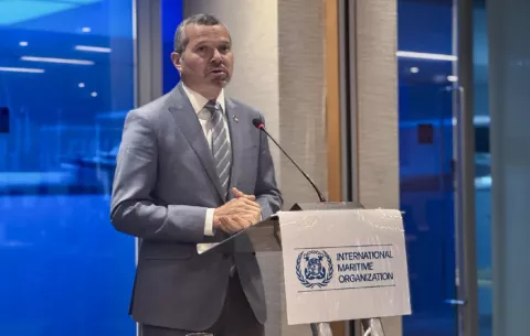 Panameño Arsenio Domínguez, secretario general de la OMI, prioriza evacuación de marineros atrapados en Ormuz