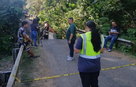 Puente sobre el río Perequeté en Capira no estaba habilitado para el transporte de carga pesada