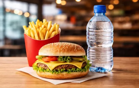 Asamblea aprueba ley que promueve el consumo de agua en combos de comida rápida