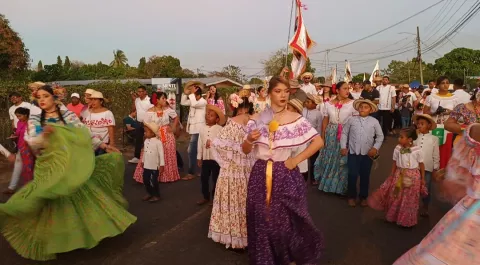 Festival folclórico en San Martín de Porres celebra cultura veragüense