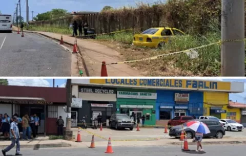 Sicarios en motocicleta matan a taxista y a su pasajero en Tocumen